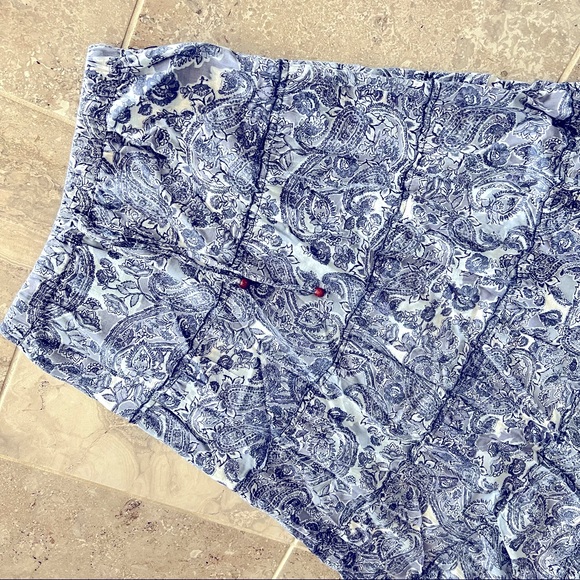 Rachel Zoe Tiered Maxi Skirt Cotton Floral Print Size M New w/Tag Retail ~$120 - Picture 7 of 9